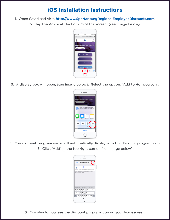 iOS Installation Instructions