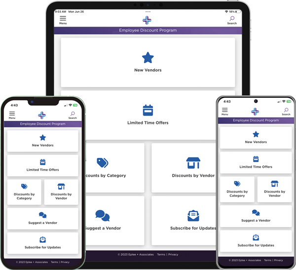Spartanburg Regional Employee Discount Program Mobile App Screenshots
