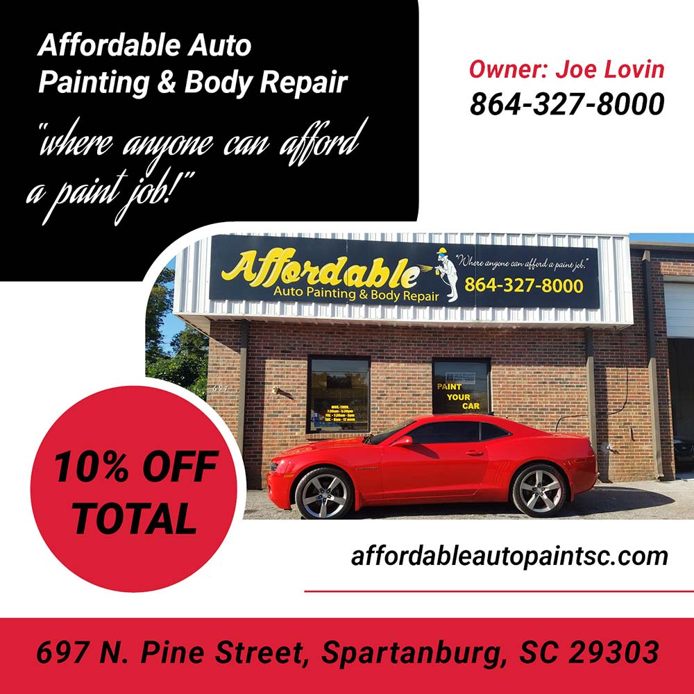 Affordable Auto Painting & Body Repair