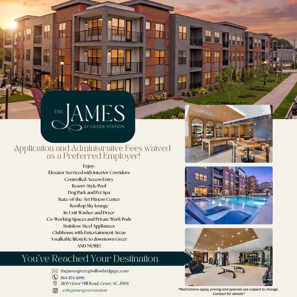 The James at Greer Station